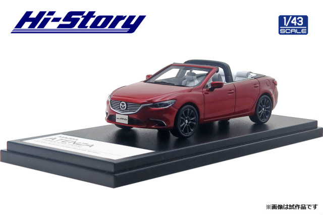 Hi-Story（ハイストーリー） 1/43 マツダ アテンザパレードカー (2015) ソウルレッドプレミアムメタリック