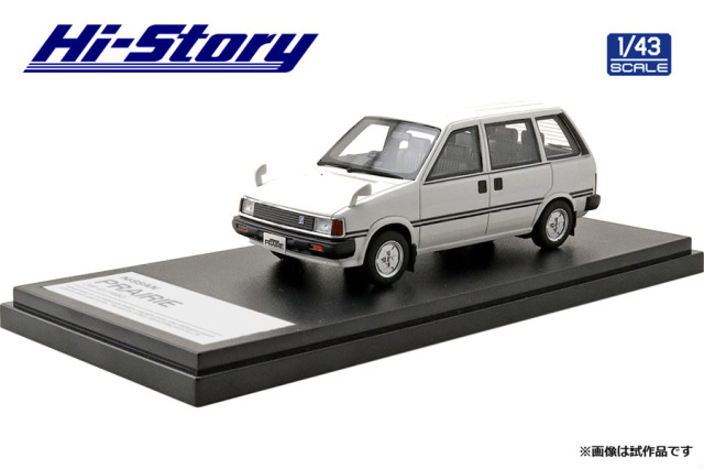 Hi-Story（ハイストーリー） 1/43 NISSAN PRAIRIE JW-G (1982) ホワイト