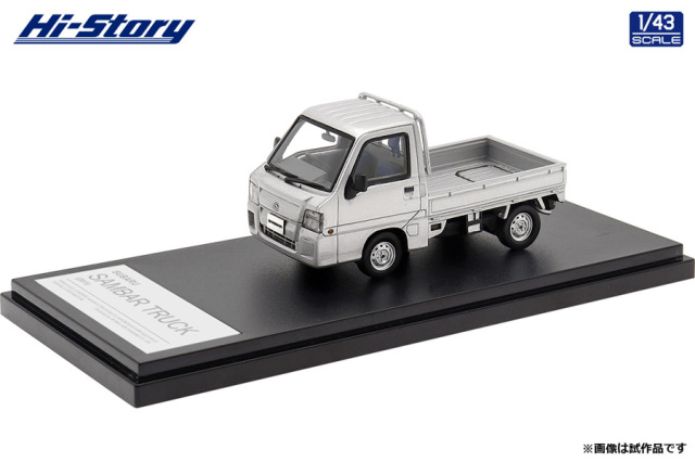 Hi-Story（ハイストーリー）1/43 SUBARU SAMBAR TRUCK TC (2011) スターリングシルバー