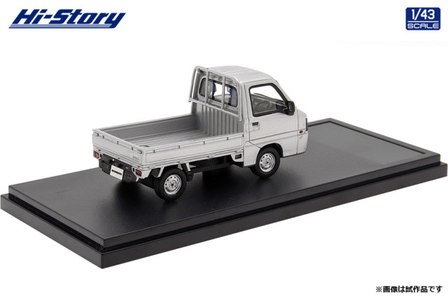 Hi-Story SUBARU SAMBAR ホワイト 1/64 スバル サンバー トラック [4WD (1980)] ガルホワイト Hi-Story