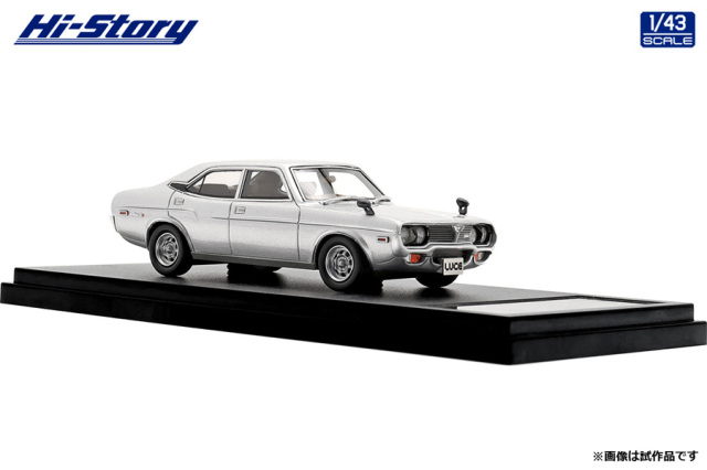 Hi-Story(ハイストーリー)1/43 MAZDA LUCE CUSTOM GR II (1972) シルバーメタリック