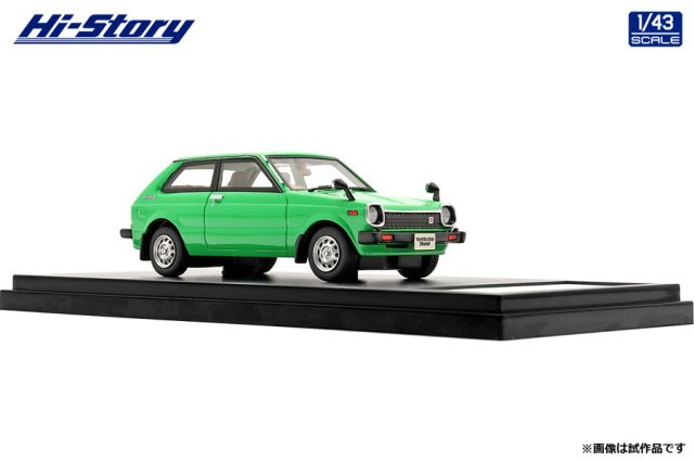 Hi-Story（ハイストーリー）1/43 Toyota STARLET S (1978) グリーン