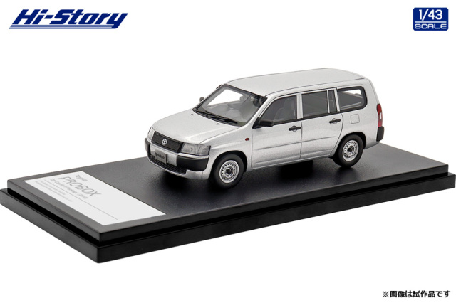 Hi-Story（ハイストーリー）1/43 Toyota PROBOX DX Comfort Package (2010) シルバーマイカメタリック