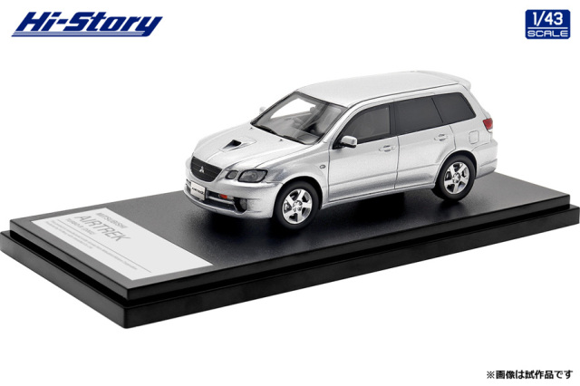 Hi-Story（ハイストーリー）1/43 MITSUBISHI AIRTREK TURBO-R (2002) シルバー
