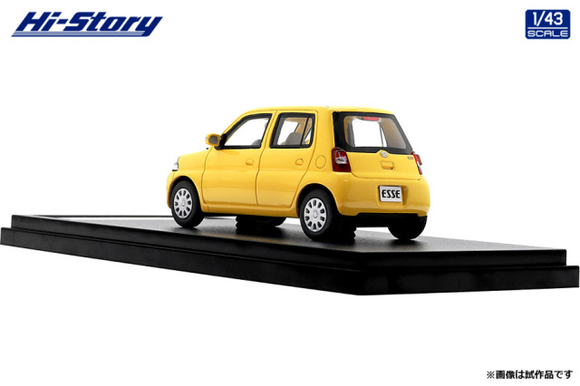 [予約]Hi-Story（ハイストーリー）1/43 DAIHATSU ESSE X (2006) サンシャインイエロー