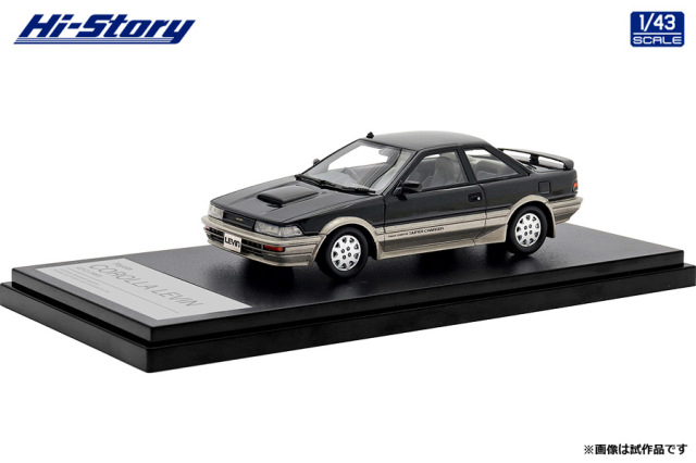 Hi-Story（ハイストーリー）1/43 Toyota COROLLA LEVIN GT-Z (1987 