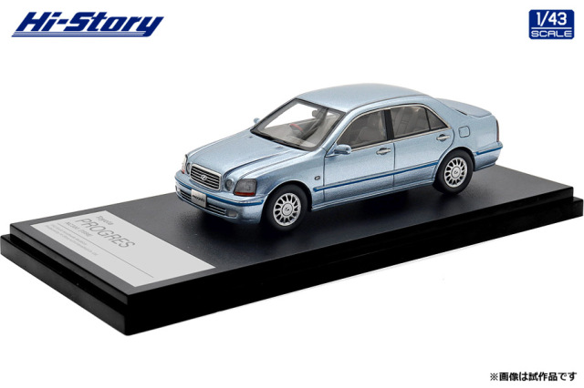 Hi-Story(ハイストーリー) 1/43 (レジン製) Toyota PROGRES NC300 (1998) ブルーメタリック