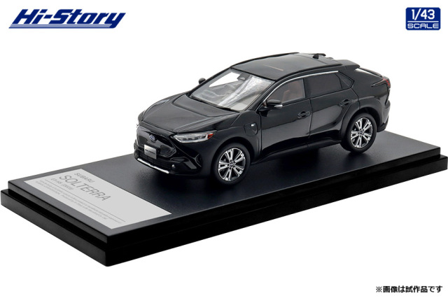 Hi-Story(ハイストーリー) 1/43 (レジン製) SUBARU SOLTERRA ET-HS (2023) ブラック