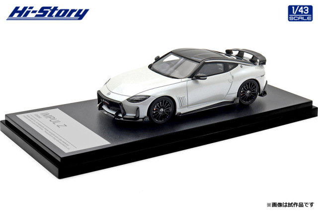 [予約]Hi-Story(ハイストーリー) 1/43 (レジン製) IMPUL Z (2024) プリズムホワイト/スーパーブラック 2トーン