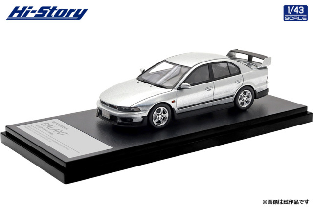 [予約]Hi-Story(ハイストーリー) 1/43 (レジン製) MITSUBISHI GALANT SUPER VR-4 (1998) ハミルトンシルバー