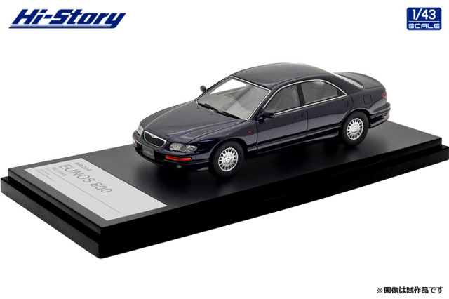 [予約]Hi-Story(ハイストーリー) 1/43 (レジン製) MAZDA EUNOS 800 MC (1993) サテライトブルーマイカ