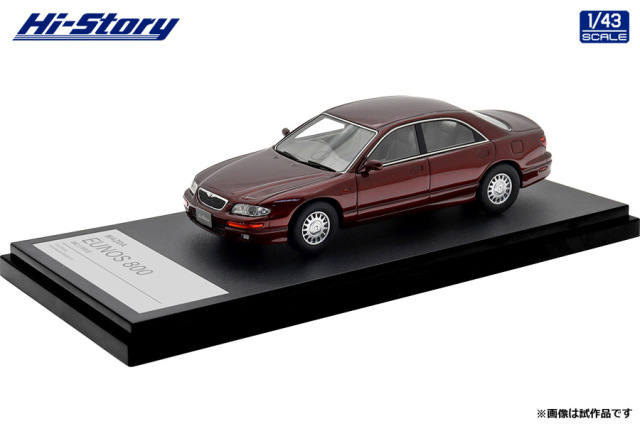 [予約]Hi-Story(ハイストーリー) 1/43 (レジン製) MAZDA EUNOS 800 MC (1993) アールヴァンレッドマイカ