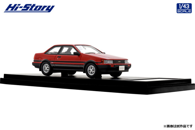 Hi-Story(ハイストーリー) 1/43 (レジン製) Toyota COROLLA LEVIN 2dr