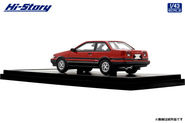 Hi-Story(ハイストーリー) 1/43 (レジン製) Toyota COROLLA LEVIN 2dr
