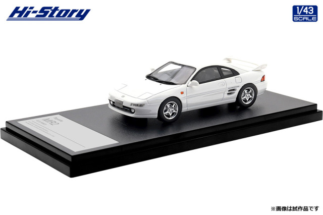 [予約]Hi-Story(ハイストーリー) 1/43 (レジン製) Toyota MR2 GT (1997) スーパーホワイトII