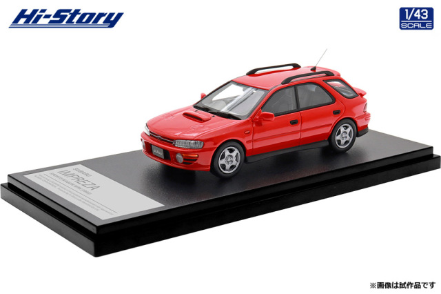 スバルインプレッサ　Hi-Story 1/43 Hi-Story(ハイストーリー) 1/43 (ダイキャスト製) SUBARU IMPREZA