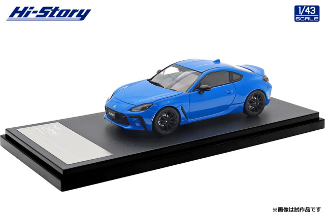 [予約]Hi-Story(ハイストーリー) 1/43 (レジン製) Toyota GR86 RZ (2023) ブライトブルーII