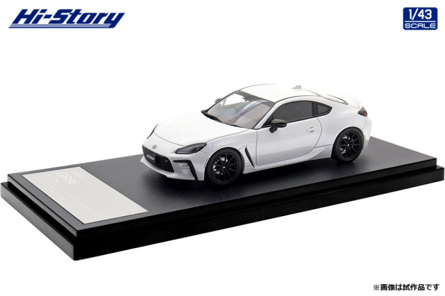 [予約]Hi-Story(ハイストーリー) 1/43 (レジン製) Toyota GR86 RZ (2025) クリスタルホワイトパール