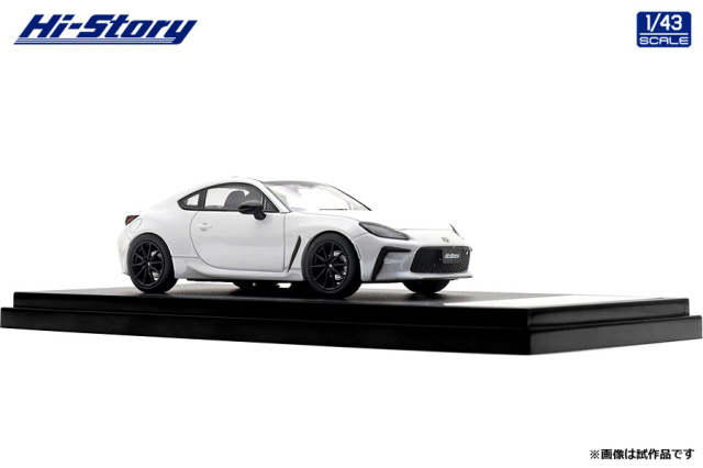 ハイストーリー 1/43 トヨタ GR86 特別仕様車(ホワイト) ハイストーリー 1/43 トヨタ GR86 RZ (2025) クリスタルホワイトパール