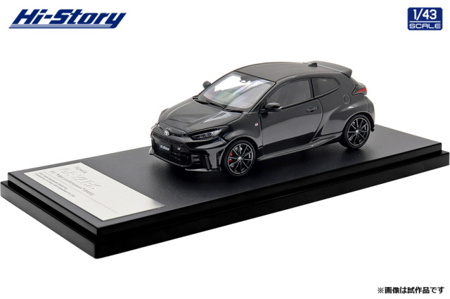 [予約]Hi-Story(ハイストーリー) 1/43 (ダイキャスト製) Toyota GR YARIS RZ "High performance" (2025) プレシャスブラックパール