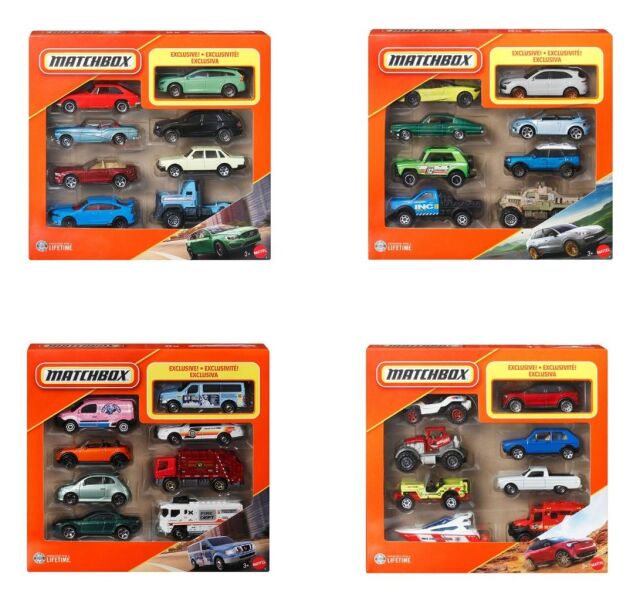 [予約]MATCHBOX 1/64 (ダイキャスト製)  8パック アソート