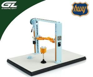 [予約]グリーンライト 1/43 (ダイキャスト製) Two Post Lift - Gulf