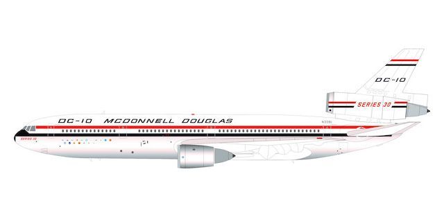 [予約]InFlight Model 1/200 (ダイキャスト製) DC-10-30 McDonnell Douglas House Color N1339U