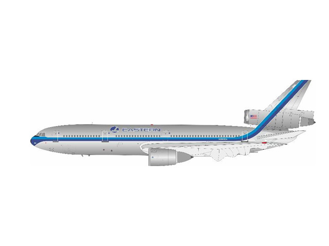 [予約]InFlight Model 1/200 (ダイキャスト製)DC-10-30 Eastern Air Lines McDonnell Douglas N390EA
