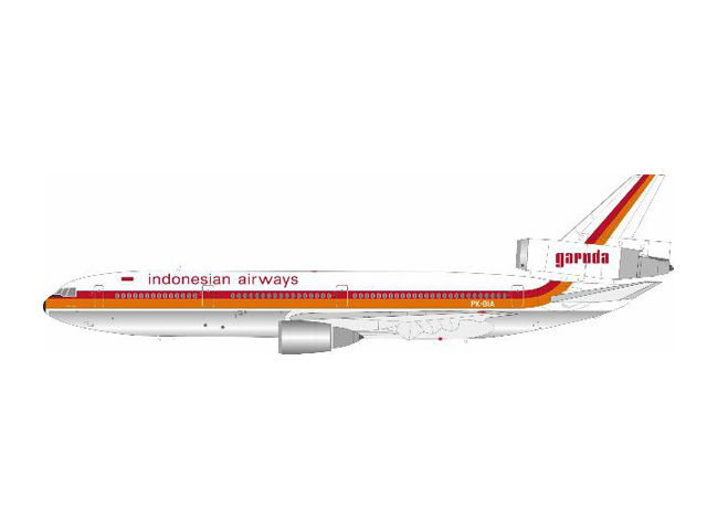[予約]InFlight Model 1/200 (ダイキャスト製)DC-10-30 Garuda Indonesian Airways PK-GIA