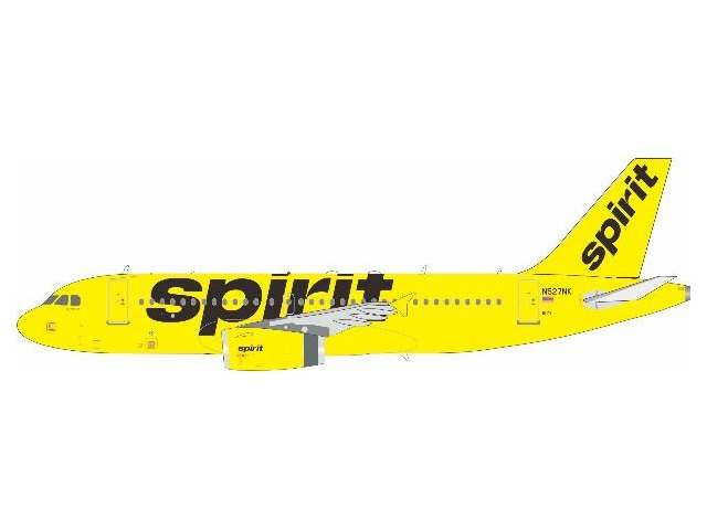 [予約]InFlight Model 1/200 (ダイキャスト製)A319-100 Spirit Airlines N527NK