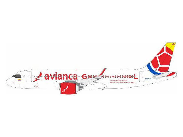 [予約]InFlight Model 1/200 (ダイキャスト製)A320-200N Avianca N906AV