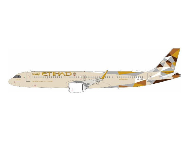 InFlight Model 1/200 (ダイキャスト製)A321-200 Etihad Airways A6-LRE