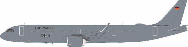 [予約]InFlight Model 1/200 (ダイキャスト製)A321-200NX Germany Air Force 1510