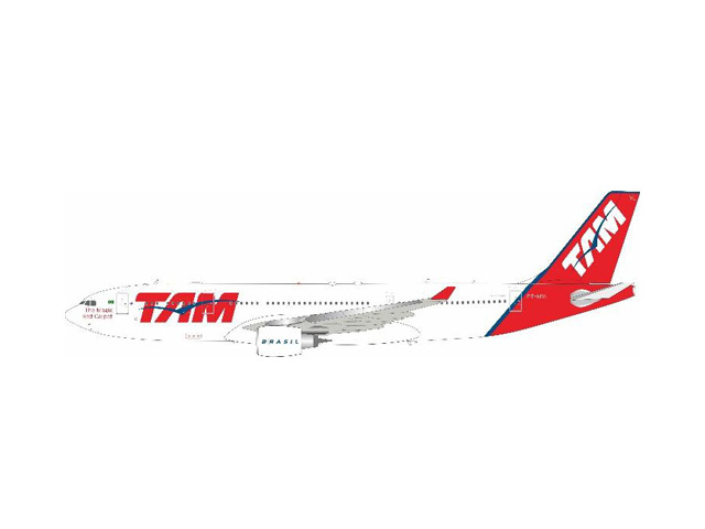 [予約]InFlight Model 1/200 (ダイキャスト製)A330-200 TAM Airbus PT-MVL