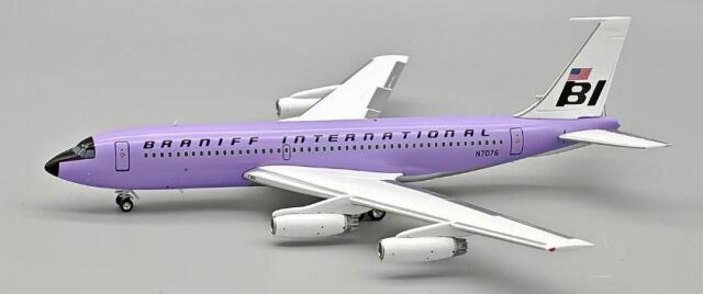InFlight Model 1/200 (ダイキャスト製) 720-027 Super Jet Braniff