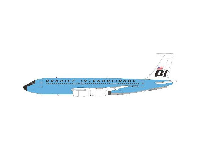 InFlight Model 1/200 (ダイキャスト製) 720-027 Braniff