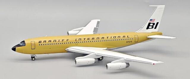 InFlight Model 1/200 (ダイキャスト製) 720-027 Super Jet Braniff