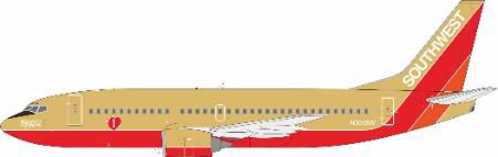 [予約]InFlight Model 1/200 (ダイキャスト製) 737-300 Southwest Airlines N301SW