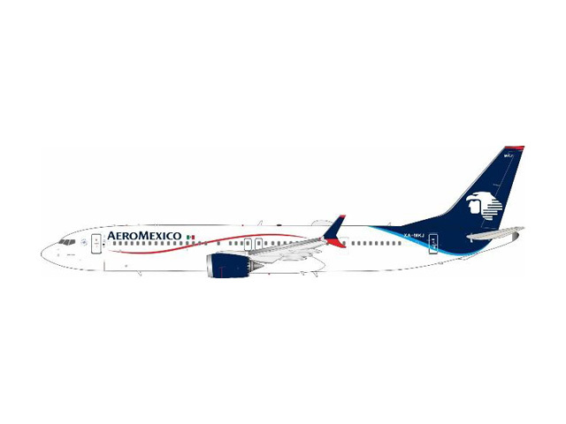 [予約]InFlight Model 1/200 (ダイキャスト製) 737 MAX 9 AeroMexico XA-MKJ