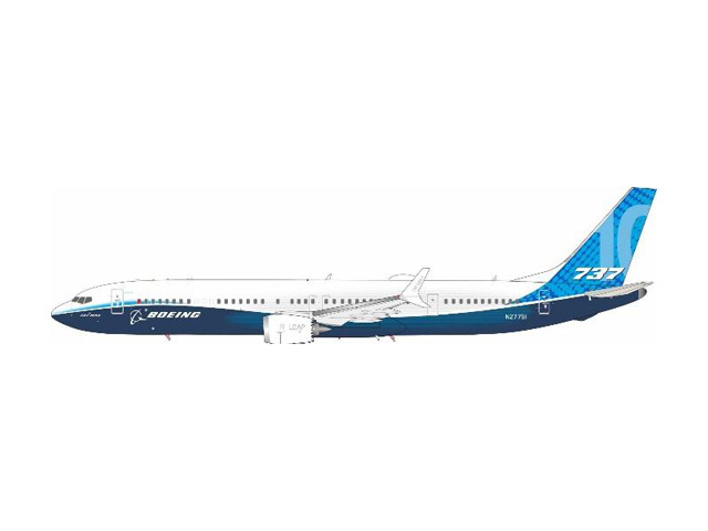 [予約]InFlight Model 1/200 (ダイキャスト製) 737 MAX 10 Boeing House Color N27751