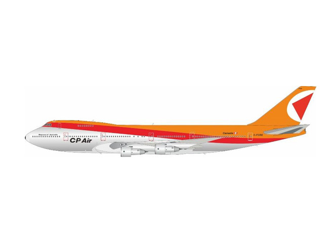 [予約]InFlight Model 1/200 (ダイキャスト製) 747-200B CP Air C-FCRE “EMPRESS OF AUSTRALIA”