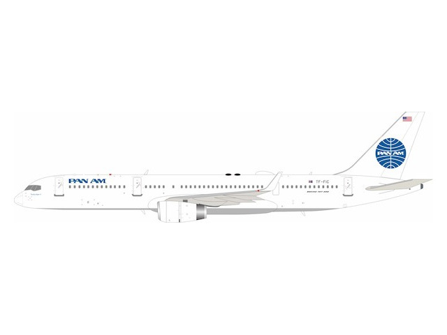 スカイホッパー InFlight Model 1/200 (ダイキャスト製) 757-200 PAN AM 'Yankee