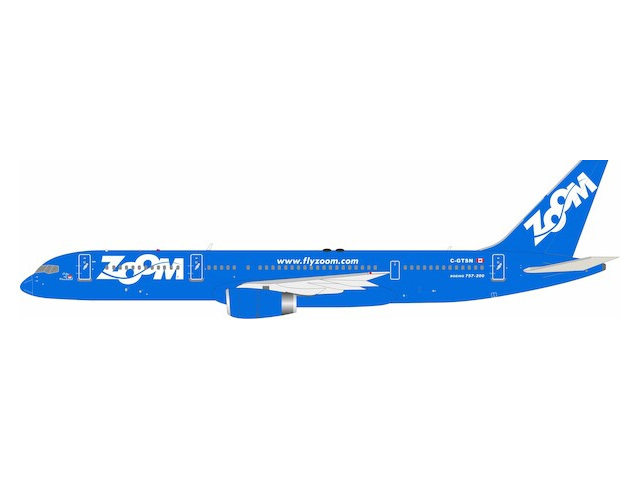 [予約]InFlight Model 1/200 (ダイキャスト製) 757-28A Zoom Airlines C-GTSN