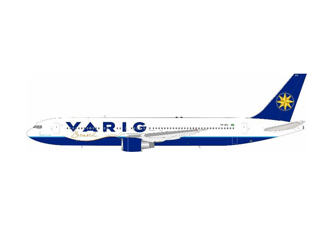 [予約]InFlight Model 1/200 (ダイキャスト製)767-300/ER Varig PP-VPV