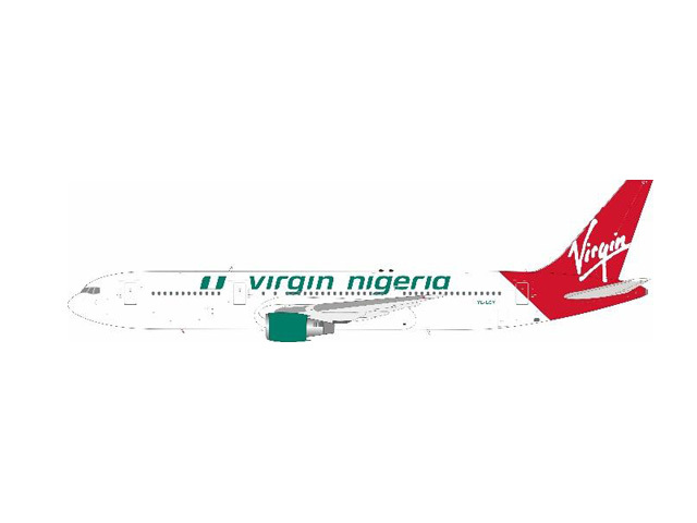[予約]InFlight Model 1/200 (ダイキャスト製)767-300ER Virgin Nigeria Airways YL-LCY