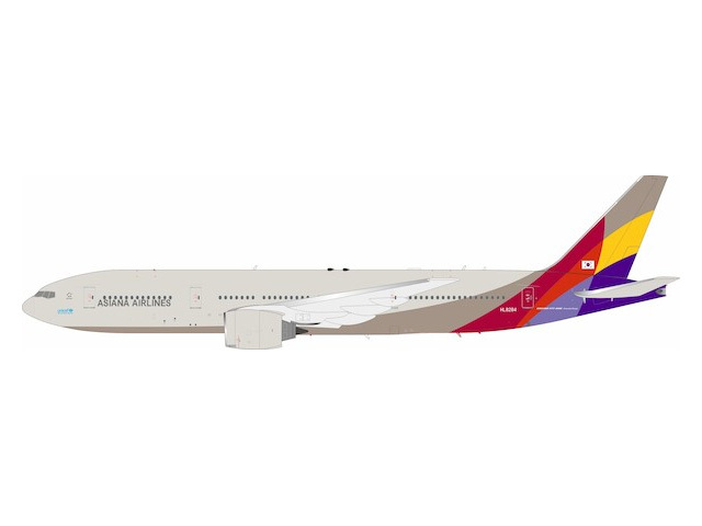 [予約]InFlight Model 1/200 (ダイキャスト製) 777-200ER Asiana Airlines HL8284