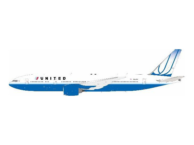[予約]InFlight Model 1/200 (ダイキャスト製) 777-200ER United Airlines N220UA