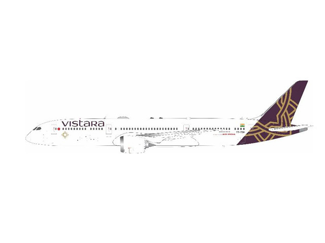 [予約]InFlight Model 1/200 (ダイキャスト製)787-9  AIR INDIA VISTARA VT-TSH