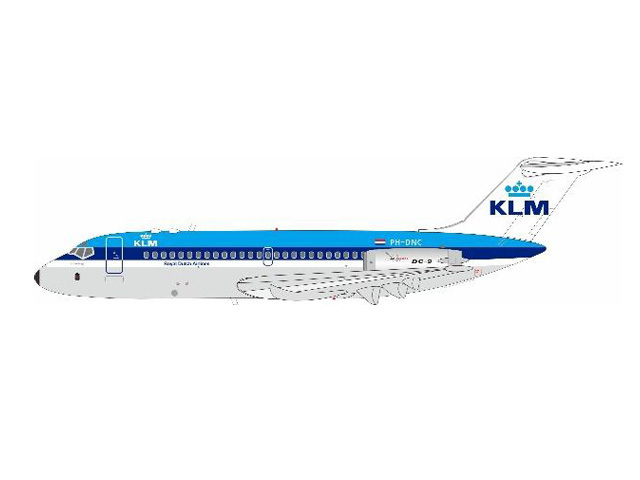 [予約]InFlight Model 1/200 (ダイキャスト製)DC-9-15 KLM Royal Dutch Airlines Douglas PH-DNC