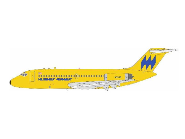 [予約]InFlight Model 1/200 (ダイキャスト製) DC-9-15 Hughes Airwest N9348